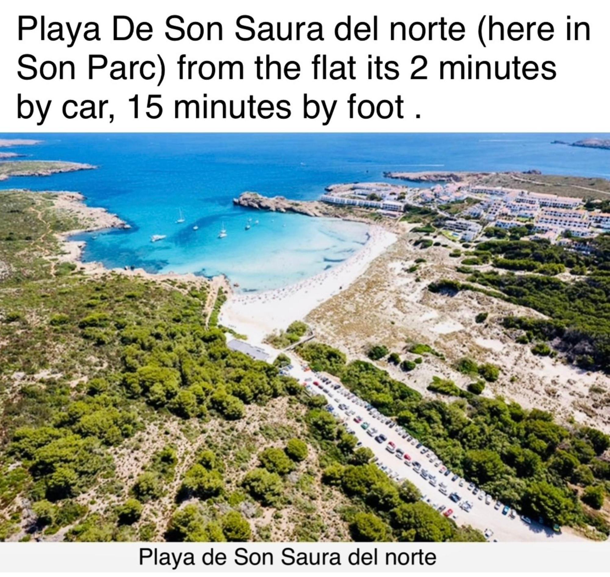 Flat Surrounded By Nature Wifi & Pool & Beach Nearby Son Parc Exterior foto